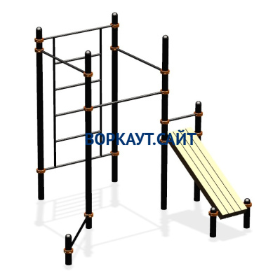 Спортивный комплекс для воркаут ВС-29 в Республике Ингушетия