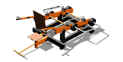 Силовой уличный тренажер  "Трицепс"  УТ424 в Республике Ингушетия