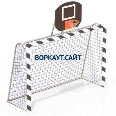 Ворота с баскетбольным щитом СИО 3512 в Республике Ингушетия