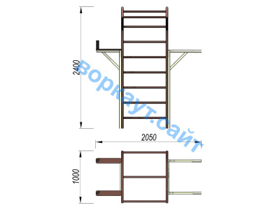 Детский спортивный комплекс 3 в 1 ДСК 3103 в Республике Ингушетия