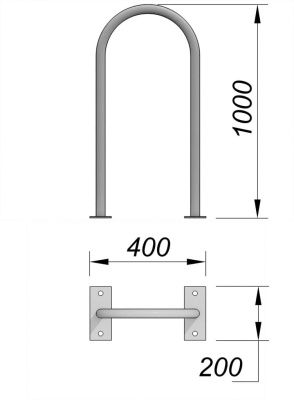 Велопарковка МАФ 6001 в Республике Ингушетия