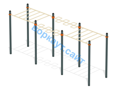 Воркаут комплекс рукоходов ВС-22 в Республике Ингушетия