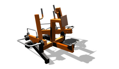 Силовой уличный тренажер  "Рычажная тяга"  УТ419 (тренажер находится на оптимизации у производства  и внешне может отличится от заявленной картинки в Республике Ингушетия