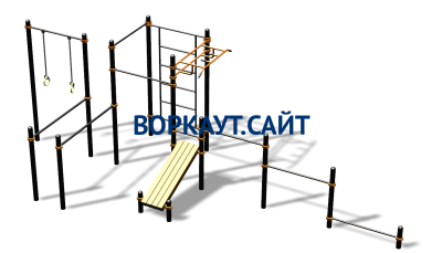 Спортивный комплекс воркаут ВС-95 в Республике Ингушетия