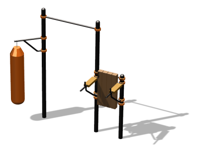 Спортивный комплекс воркаут ВС-148 в Республике Ингушетия