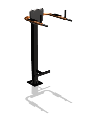 Уличный тренажер «Брусья-пресс» УТ 109 в Республике Ингушетия