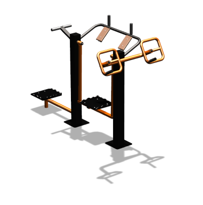 Уличный тренажер "Штурвал Пресс Супертвистер" УТ301 в Республике Ингушетия