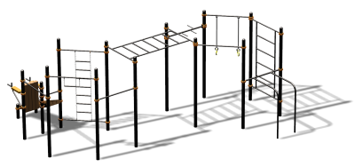 Спортивный комплекс воркаут ВС-86 в Республике Ингушетия