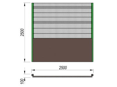 Ограждение хоккейной коробки МАФ 5202 в Республике Ингушетия
