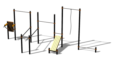 Спортивный комплекс воркаут ВС-90 в Республике Ингушетия