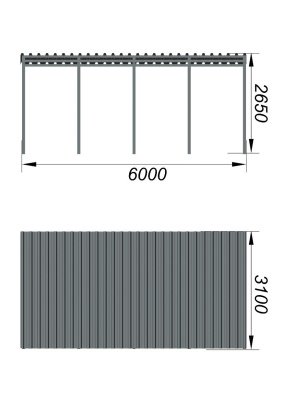 Теневой навес трибун МАФ 4130 в Республике Ингушетия