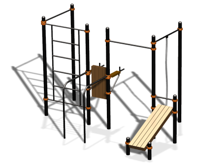 Спортивный комплекс воркаут ВС-145 в Республике Ингушетия
