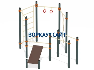 Спортивный комплекс воркаут ВС-49 в Республике Ингушетия