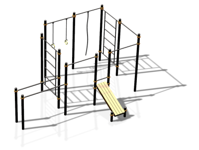 Спортивный комплекс воркаут ВС-157 в Республике Ингушетия