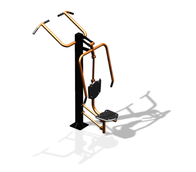 Уличный тренажер "Жим от груди Турник" УТ341 в Республике Ингушетия