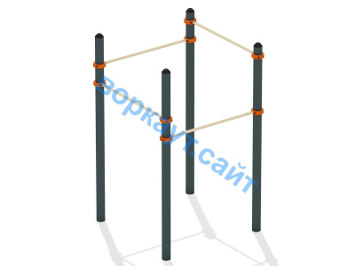 Турник четырехуровневый ВС-11 в Республике Ингушетия