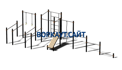 Спортивный комплекс воркаут ВС-83 в Республике Ингушетия