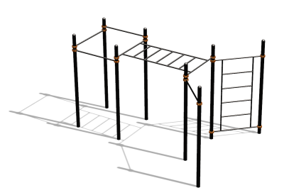 Спортивный комплекс воркаут ВС-117 в Республике Ингушетия